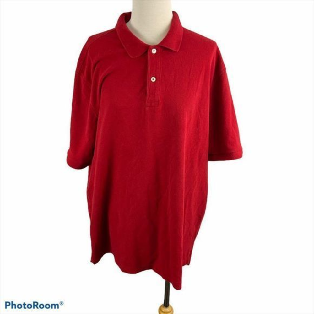 🌿4/$35🌿MERONA‎ Red Polo